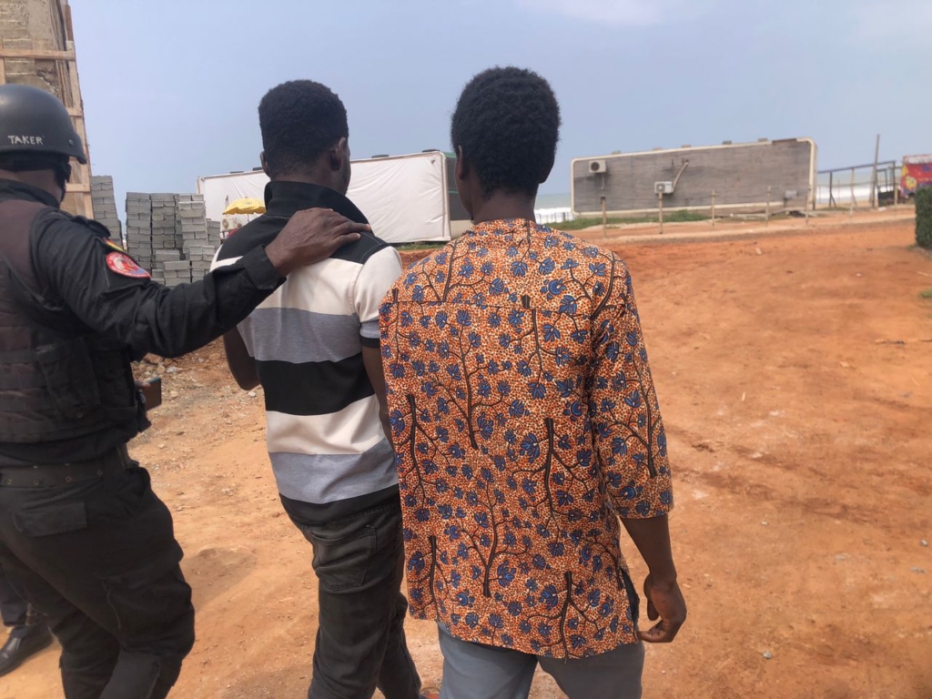 Thirteen arrested for unlawful land development at Teshie Military shooting range