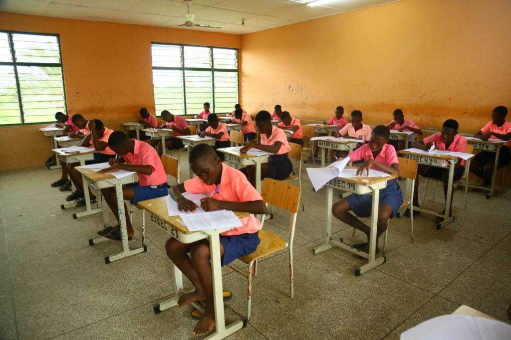 North Tongu BECE Candidates Prohibited from Wearing Shoes and Belts During Exams