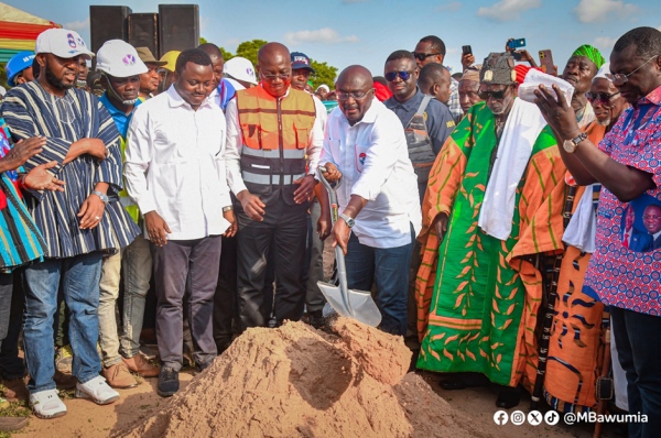 Bawumia breaks ground for construction of first STEM College of Education