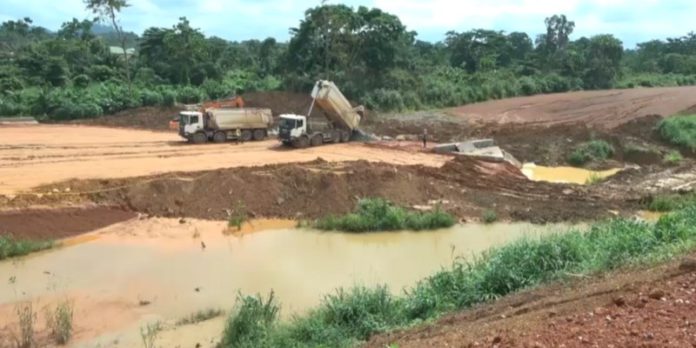 Galamsey activities stall Accra-Kumasi highway construction