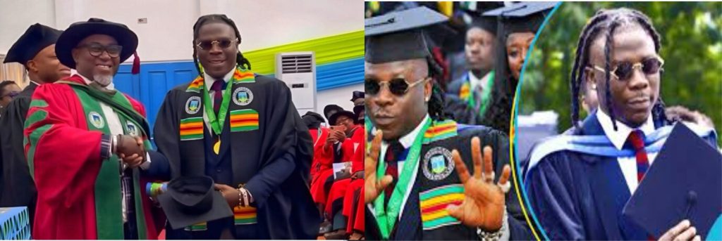 Stonebwoy Graduates from GIMPA in Celebrity-Filled Ceremony