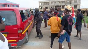 Police Clash with Domeabra Residents Leads to Gunfire.