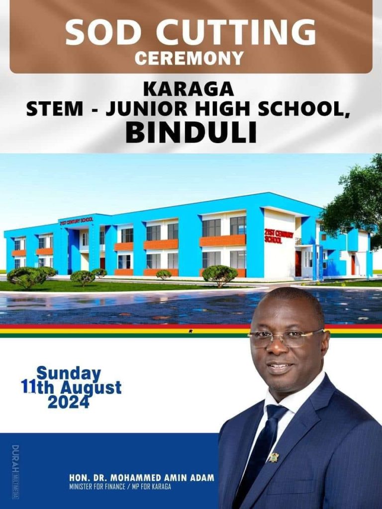 STEM Junior High School Initiative Launched in Karaga District by Finance Minister