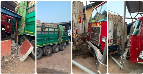 Truck Crashes Into Wa Fire Station, Personnel Escape Unharmed