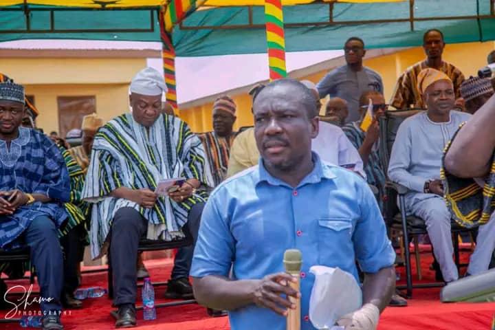 Rafik Carlos, CEO of Carlos Entertainment, celebrating his birthday in Accra with friends and industry colleagues.