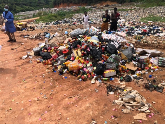 FDA Destroys Over 29,000 Unwholesome Products in Central Region