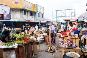 FDA and UNICEF officials presenting findings on lead contamination in Ghana during a press briefing in Accra.